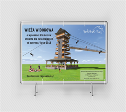 baner, Drukarnia Gomeo, Kraków