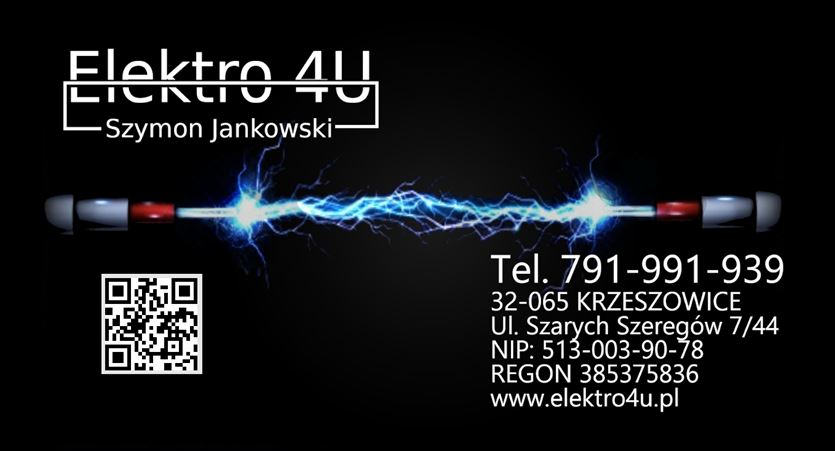 przyjazna Instalacje elektryczne - usługi, Elektro 4u Szymon Jankowski, Krzeszowice