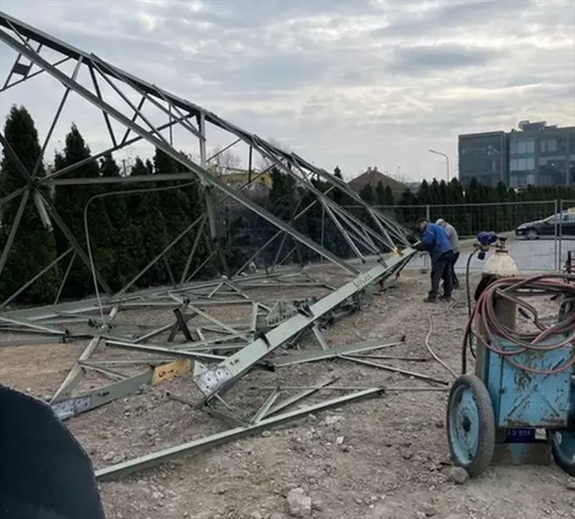 Demontaż konstrukcji stalowych, Damian Piskorz Nicostal, Michałowice