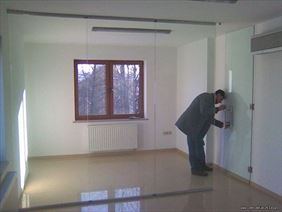 ścianka ze szkła, Centrum obróbki szkła, Bochnia