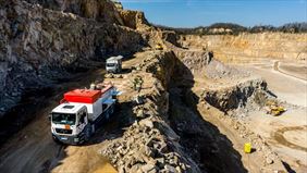 wydobycie, Kopalnie Porfiru Zalas, Zalas