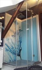 prysznic z deszczownicą, Centrum obróbki szkła, Bochnia