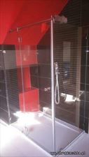 prostokątna kabina prysznicowa, Centrum obróbki szkła, Bochnia