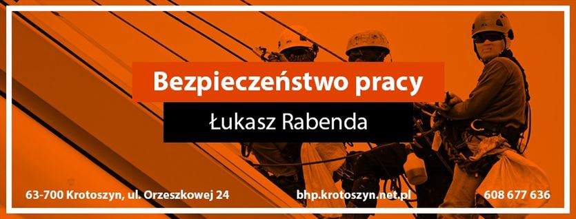 BHP, PPOŻ, pomoc przedmedyczna i usługi DDD, Rabenda Łukasz Usługi Bhp i Ppoż - Szkolenia Bhp Krotoszyn - Bezpieczeństwo Pracy, Krotoszyn