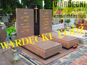 nagrobek, Andrzej Wardęcki Zakład kamieniarski, Łódź