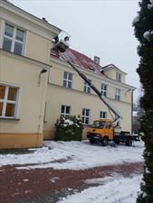prace porządkowe zimą, Wycinka drzew - REXMARK, Jedlicze A