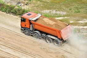 transport piasku, Piotr Dominiak Usługi Transportowe, Skierniewice