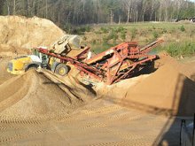 sprzedaż piasku, żwiru i czarnoziemu, Junikost - Beton Towarowy i Materiały Budowlane, Dąbrówka Wielka