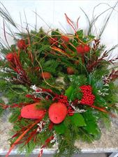 stroiki świąteczne, Tamara Strzelczyk Kwiaciarnia, Łódź