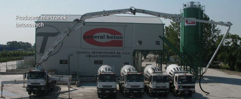 przyjazna Budowlane materiały - beton, General Beton Polska sp. z o.o., Wola Zaradzyńska