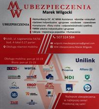 ubezpieczenia szkolne, Mw Ubezpieczenia Marek Wilgocki, Łódź
