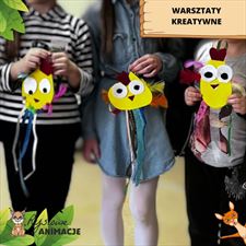 warsztaty kreatywne, Rysiowe Animacje, Łaznowska Wola