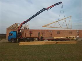 montaż dachu, Hantverkarpoolen sp. z o.o. Wood Constructions sp.k., Kocierzew Południowy
