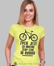 koszulki damskie, Sklep Mucha Nie Siada, Huta Dłutowska