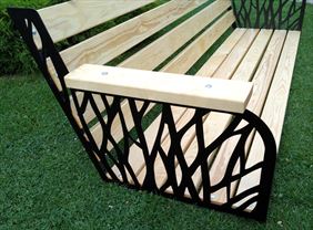 Siedzisko z blachy, Usługi Spawalnicze - Robert Kamiński, Rzejowice