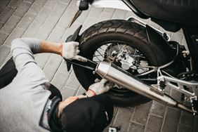 przeglądy motocykli, Marcin Mruklik Bobi Garage, Ładzice