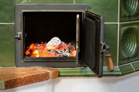 palenisko pieca kaflowego, Kafel Majster Maciej Kończak, Krotoszyn