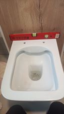 Wymiana miski WC i zabudowa płytą meblową, Usługi Hydrauliczne Aquaframe Service Adam Pieprzowski, Łódź