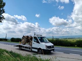 transport maszyn, Davkas Dawid Łukacki, Pietrzyków