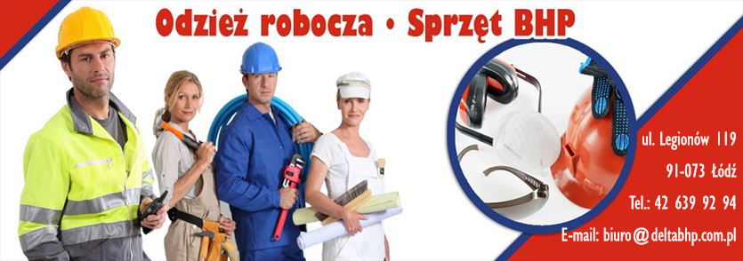 Szeroki wybór odzieży roboczej i sprzętu BHP, Delta Bhp Anna Boretti-Jachym, Łódź