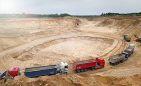 materiały kamienne, Kopalnie kruszyw Komala s.c. Sławomir i Andrzej Komala, Radomsko