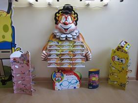 kącik dla dzieci w gabinecie okulistycznym, Elżbieta Błach Poradnia Okulistyczna z Pracownią Optyczną, Wieluń