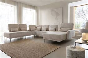 sofa kremowa, Meblar Fabryka Mebli, Baranów