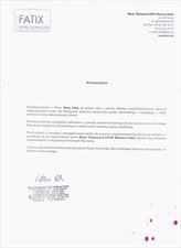 rekomendacja fatix, Kadamaxo Biuro Tłumaczeń i Usług Edukacyjnych Anna Żurawska, Jarosław