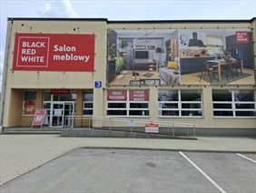 salon meblowy, Salon Partnerski Black Red White, Przeworsk