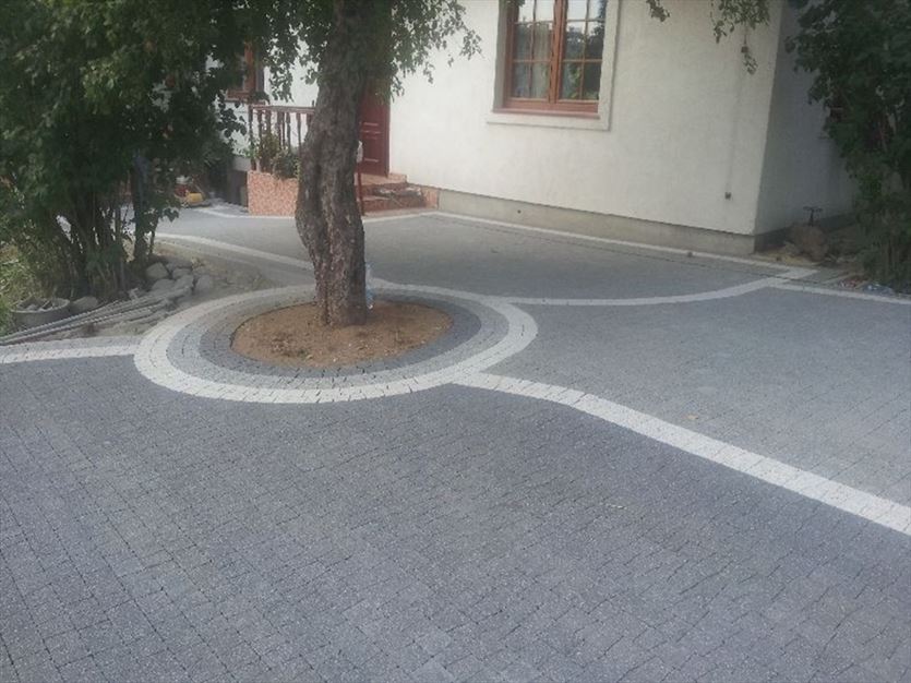 Układanie kostki brukowej, Brukstone Michał Ostęp, Abramowice Prywatne