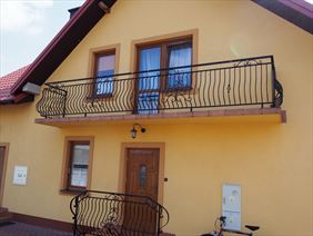 balustrada, Metal-styl Chamot Krzysztof, Nowosielec