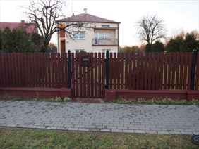 drewniane ogrodzenie, Metal-styl Chamot Krzysztof, Nowosielec