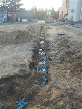 usługi koparką, Prace ziemne - J--KOP, Gręzówka