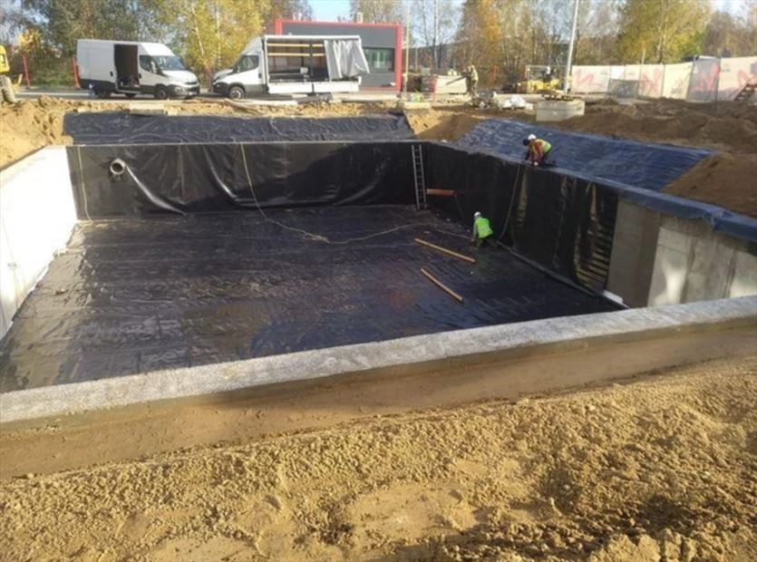 Uniwersalne folie hydroizolacyjne uszczelniające , Winyl-Pol , Siedliszcze