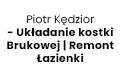 Piotr Kędzior - Układanie kostki Brukowej | Remont Łazienki, Bażanówka