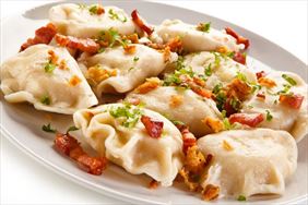 pierogi z mięsem, Pierogarnia Zamojska, Zamość