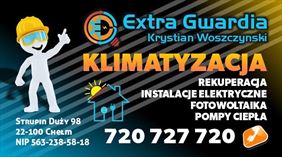 wizytówka, Extra Gwardia Krystian Woszczyński, Strupin Duży