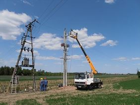 serwis słupów energetycznych, AB Trans Wynajem podnośników koszowych, Lublin
