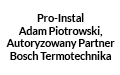 Pro-Instal Adam Piotrowski. Firma instalacyjna, Jasionka