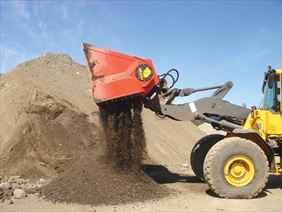 łyżka przesiewająca ALLU, Renox Sp. k. Przedsiębiorstwo remontowo-handlowe Mirosław Wielechowski, Olsztyn