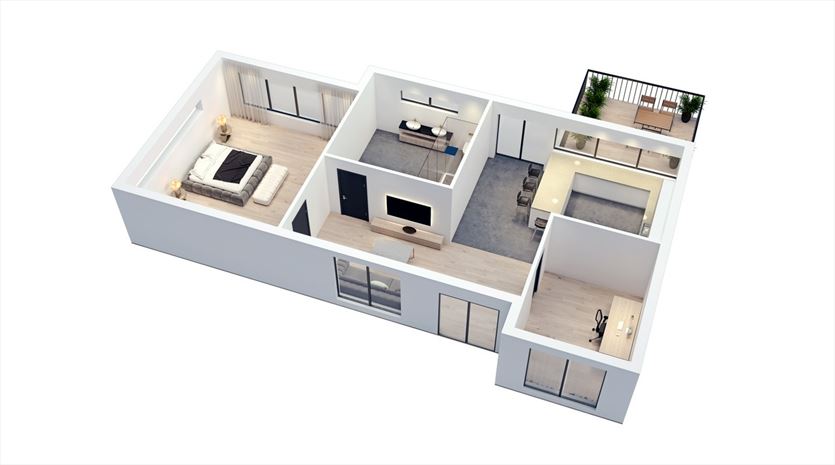 Projekty wnętrz dopasowane do Twoich potrzeb, H3projekt Monika Hajn, Olsztyn