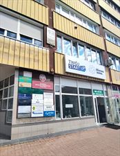 Wejście do budynku, Edugika Centrum Szkoleniowe, Olsztyn