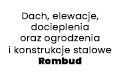 Dach, elewacje, docieplenia oraz ogrodzenia i konstrukcje stalowe Rombud, Jarnołtowo