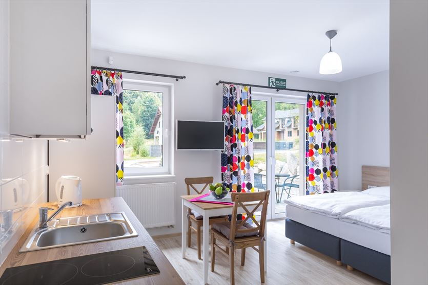 Nowoczesne apartamenty z aneksem kuchennym, Apartamenty Kasprowicza 13 Szklarska Poręba, Szklarska Poręba