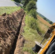 prace ziemne, Usługi Koparką Prace Ziemne Andrzej Nowicki, Ułanowo