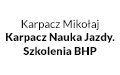 Karpacz Mikołaj Karpacz Nauka Jazdy. Szkolenia BHP, Gradowice