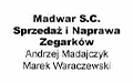 Madwar s.c. Sprzedaż i naprawa zegarków Andrzej Madajczyk, Marek Waraczewski, Poznań