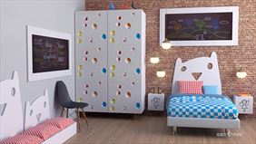 szafa do pokoju dziecka, Metalmex Akcesoria meblowe, płyty i blaty meblowe, Wysogotowo