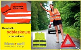 kamizelki odblaskowe, Mass-Well Przedsiębiortswo Produkcyjno-Handlowo-Usługowe Iwona Czerniakiewicz, Piła