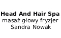 Head And Hair Spa masaż głowy fryzjer Sandra Nowak, Leszno